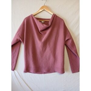 Sundance cashmere xl Cowl Neck sweater flaw